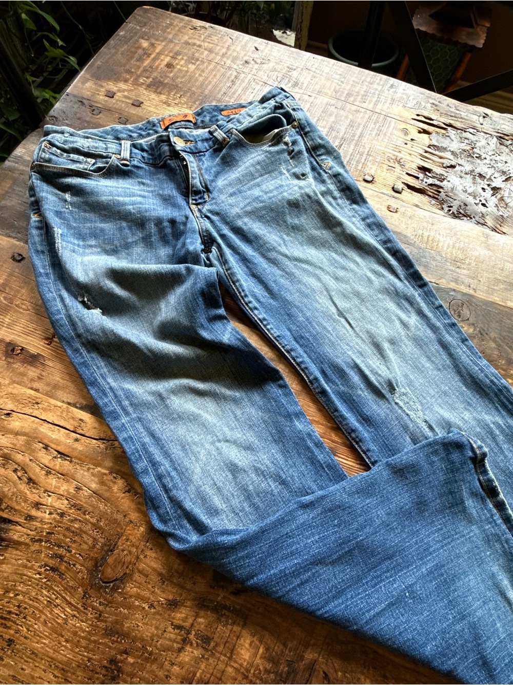 Seven7 Women's Light Blue Boot Cut Jeans size 32
